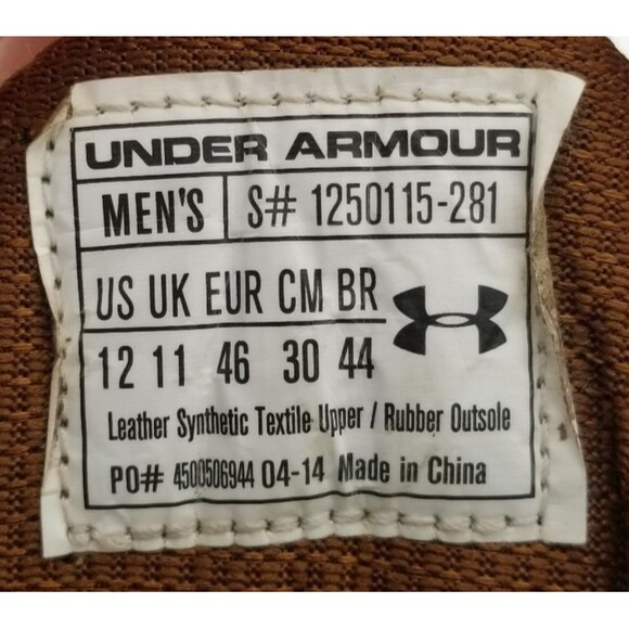 Under Armour Men\'s Speed Freek Bozeman Tactical Hunting Boots 600 G WP Size 12 main image 8